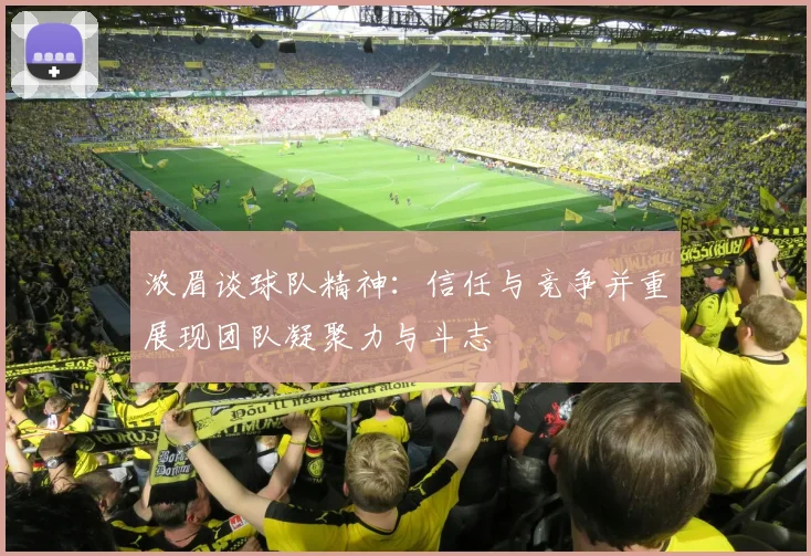 浓眉谈球队精神：信任与竞争并重展现团队凝聚力与斗志